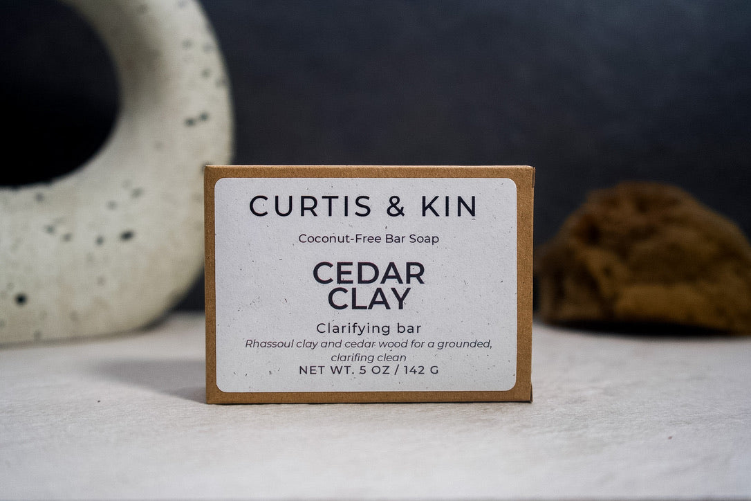 Cedar Clay | A Grounding Bar of Soap